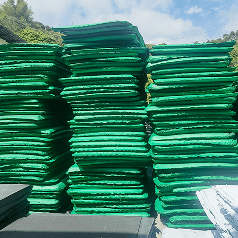 green eva foam